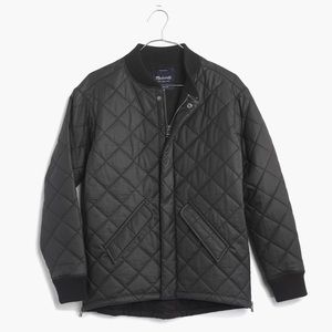 Madewell Quilted Bomber Session Jacket Coat XS